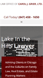 Mobile Screenshot of cglegal.net